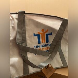 Large plastic cloth logo bag